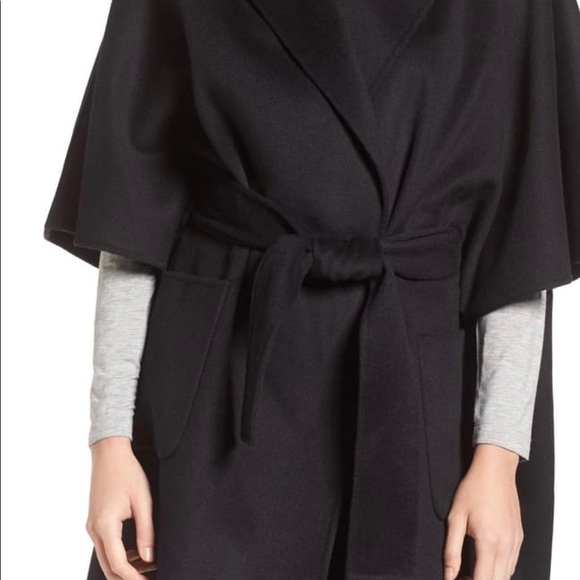 NWT DVF Belted Cape coat w/sleeves (XS/S/SP) - Picture 8 of 15